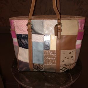 Coach patchwork bag